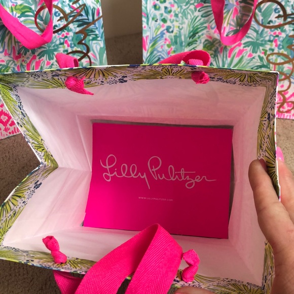 Lilly Pulitzer Reusable Tote Bags - Picture 4 of 6